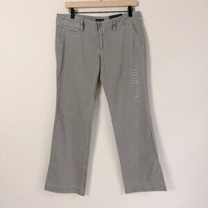 NWT American Eagle Outfitters Stretch Regular Olive Khaki Pants 8